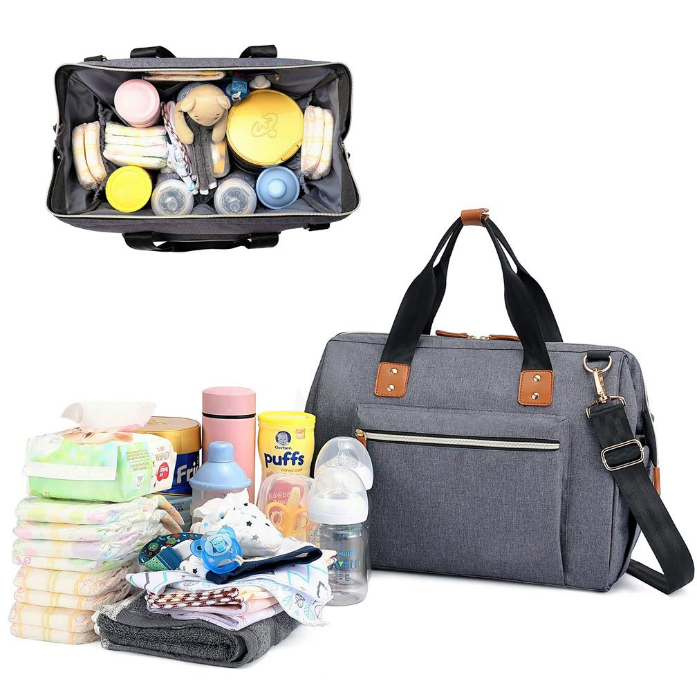 Multi-Function Stylish Design Large Handbags Baby Mummy Diaper Bag