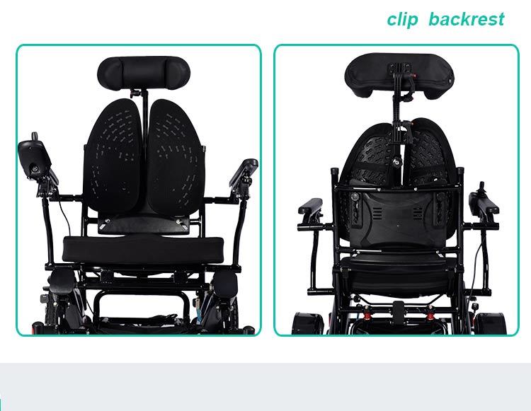 Lithium Battery Electric Folding Power Wheelchair with Ce&FDA