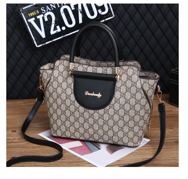 2019 New Arrival Designer Ladies Shoulder Tote Bag European Style PU Leather Women Handbag