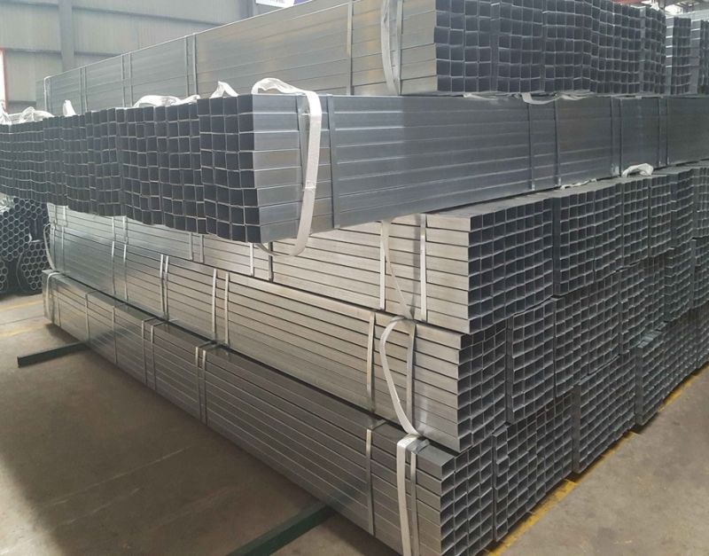 Youfa Brand Pre Galvanized Square Steel Pipe Mild Steel Galvanised Square Tubing