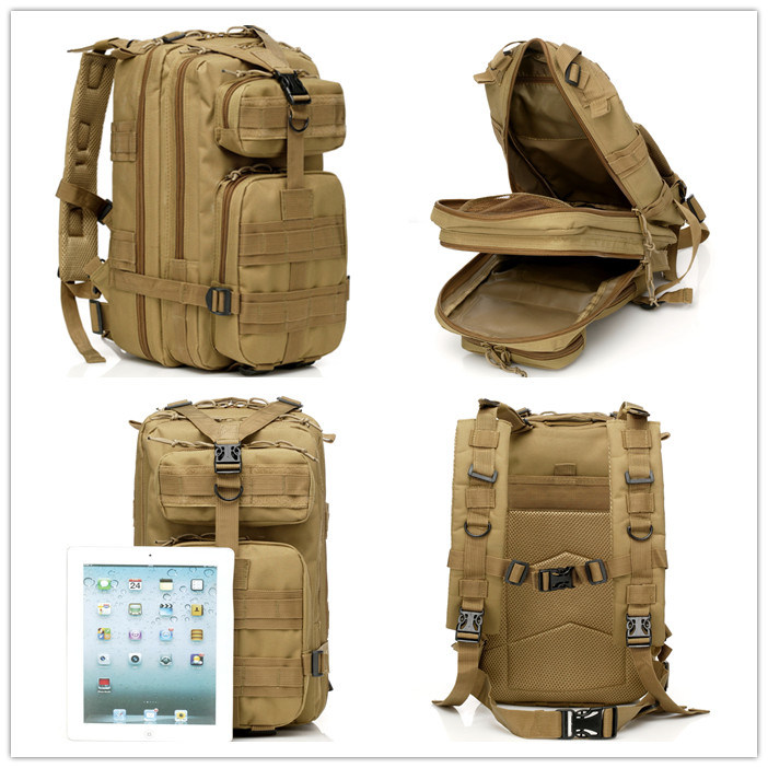 9 Colors Level III Medium Molle Assault Bag Outdoor Backpack