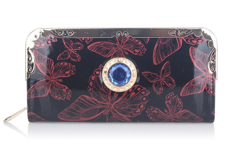 Butterfly Printing Female Wallet Clutch Bag Evening Bag Handbag Purses Handbags