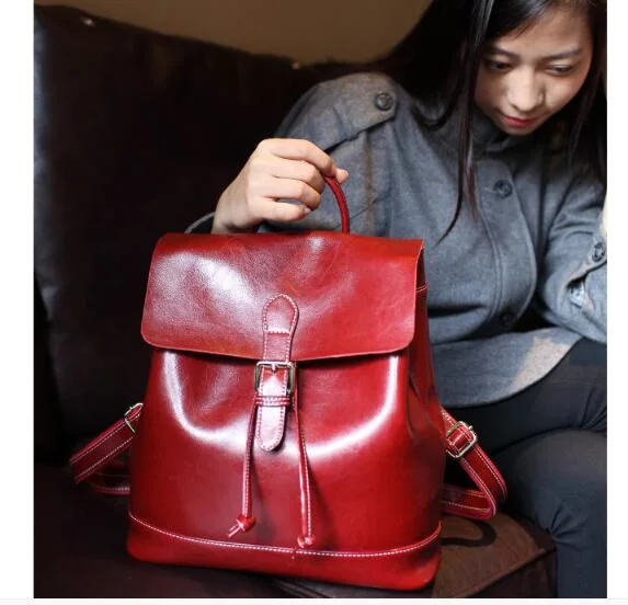 Ladies Bag Leather, Fashion Woman Leather Bags, Cowhide Leather Handbag