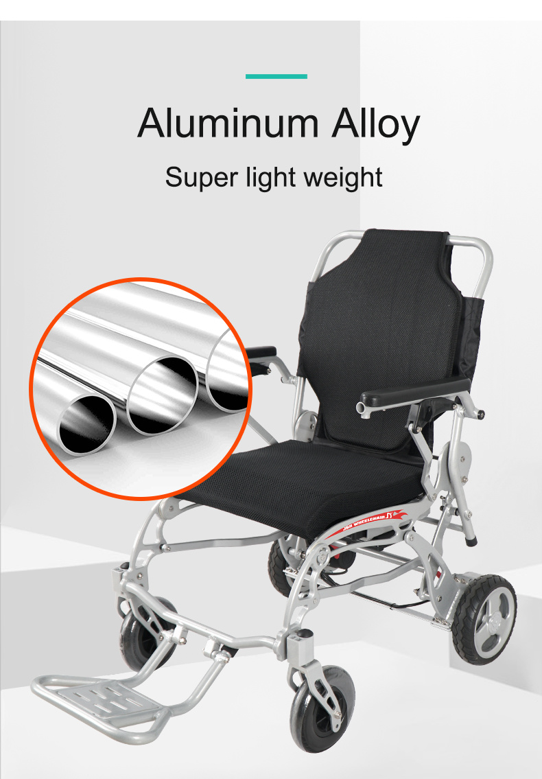 Super Light Weight Power Wheelchair Easy to Carry for Travel
