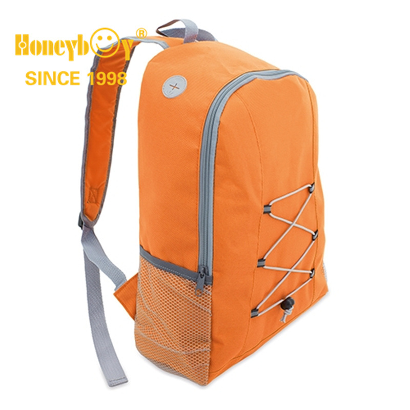 Backpack with Mesh Pockets and Earphone Pockets