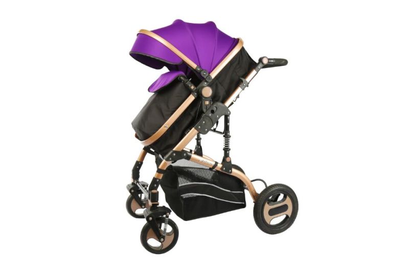 China Factory Multi-Function Steel Foldable Pram Baby Stroller