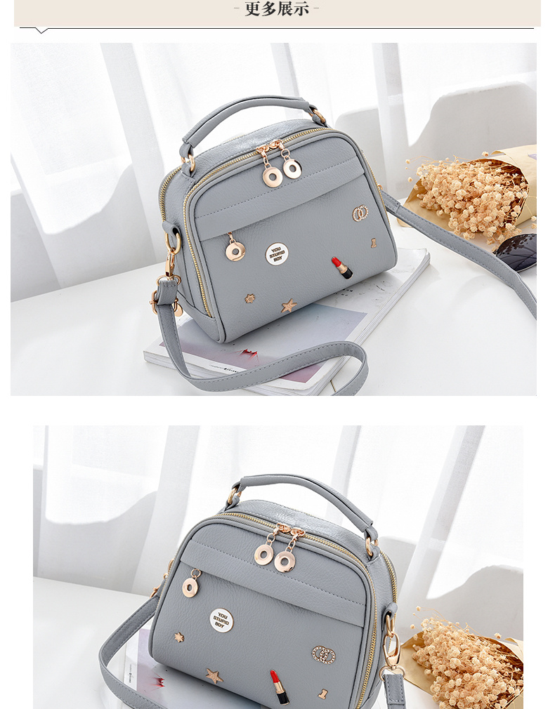 New Design High Quality PU Leather Bag Ladies Handbag