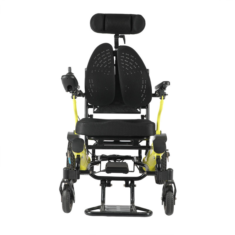 D11 Electric Standing Wheelchair Automatic Folding Power Wheelchair Foldable with Remote Control