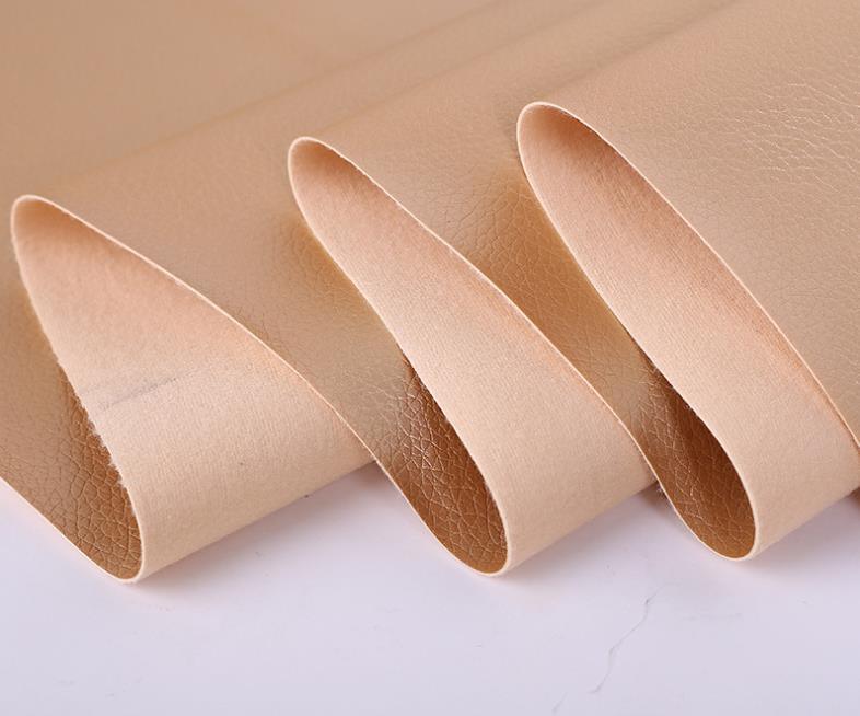Imitation Fabric Leather Waterproof Artificial PVC Leather for Handbag