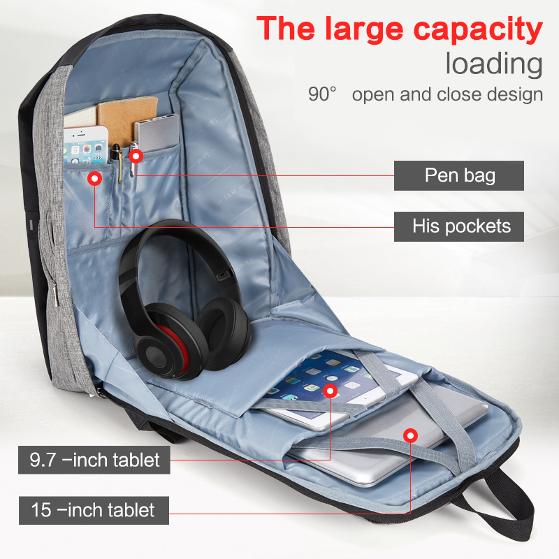 Wholesale Outdoor Business Travel Notebook Laptop Bags Backpack