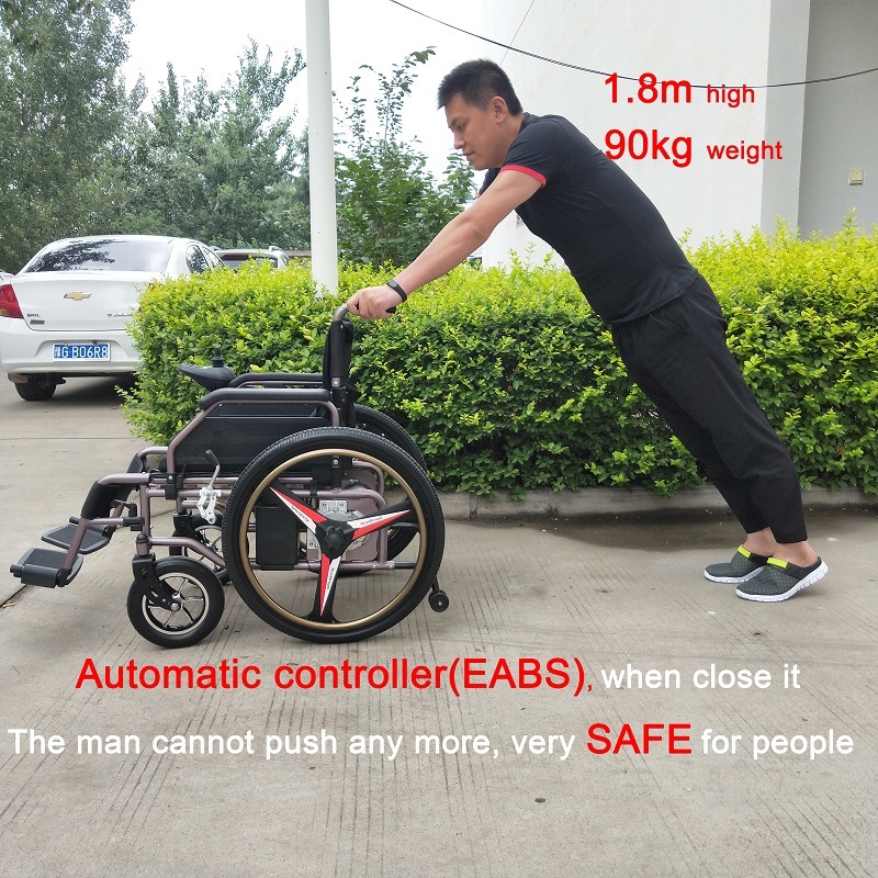 Foldable Portable Electric Wheelchair for Elderly