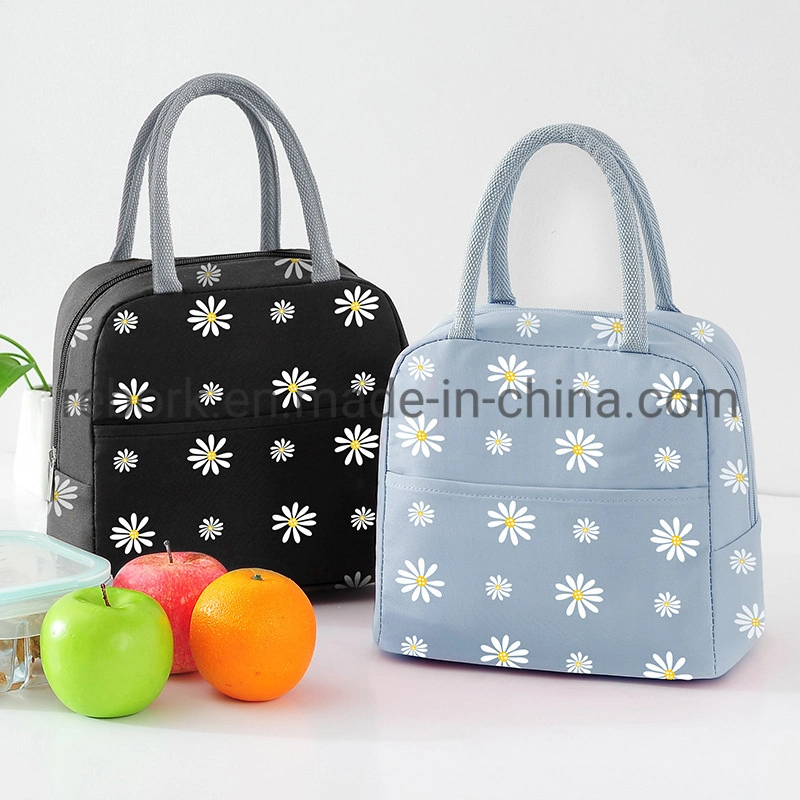 Japanese Style Portable Bento Bag Student Lunch Box Bag Lunch Preservation Bag Cooler Bag