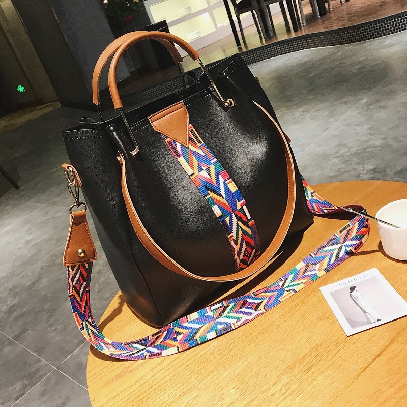 New Designer PU Leather Ladies Handbags Women Tote Bag