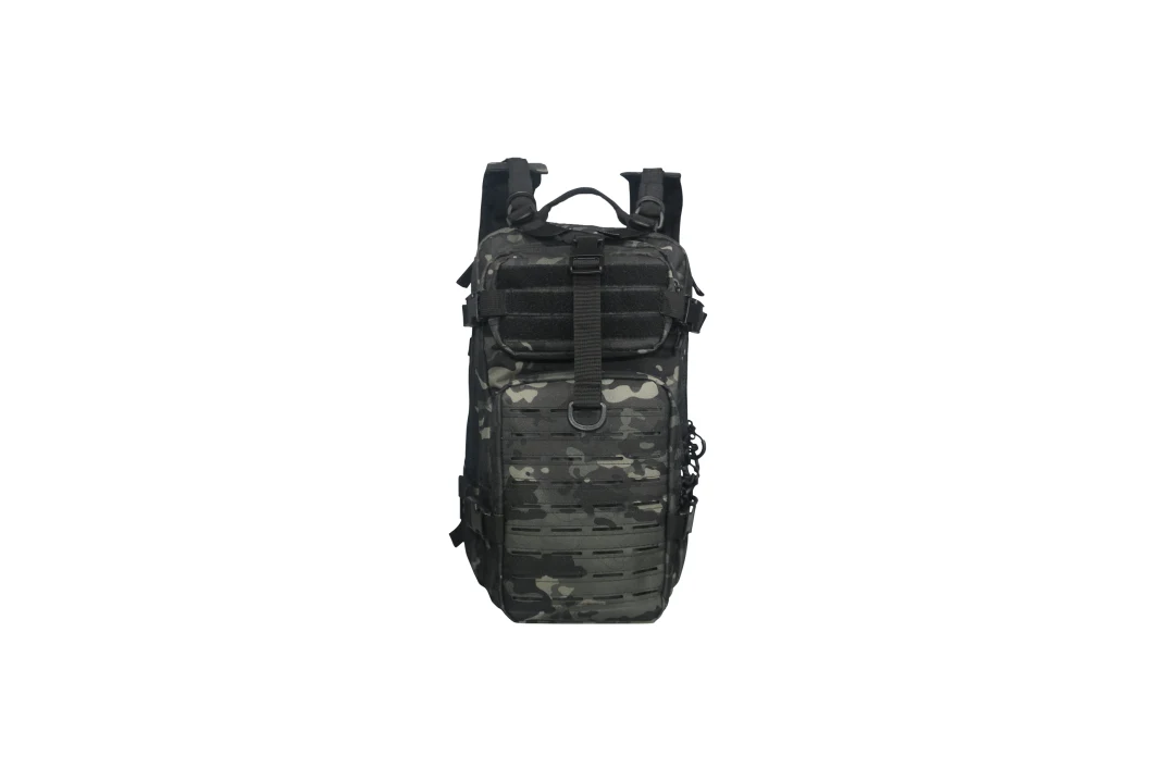 Tactical Bag Small Assault Backpack Laser Cut Bag Black Multicam