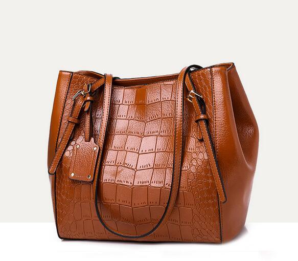 New Arrival PU Leather Lady Fashion Designer Tote Handbags (XP3956)