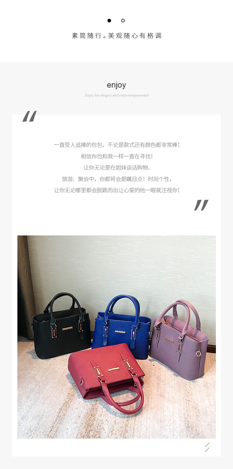 Fashion Bags Tote Bag Set Elegent PU Leather Handbags Ladies Handbags Hot Sale Handbags