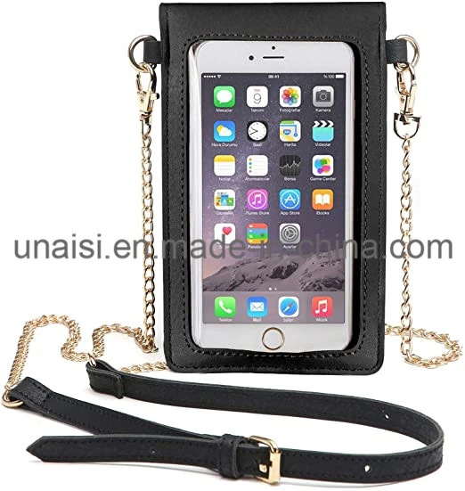 Mini Cellphone Pouch Shoulder Crossbody Phone Purse with 2 Straps