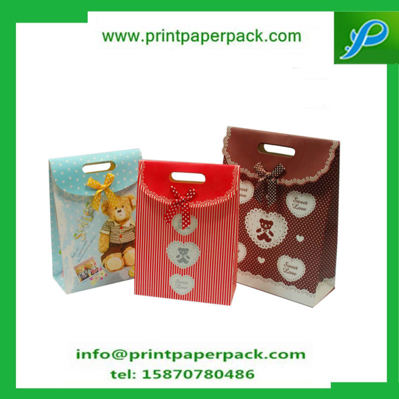 Cartoon Animal Designer Kraft Paper Gift Bag, Loot Package Favor Bag