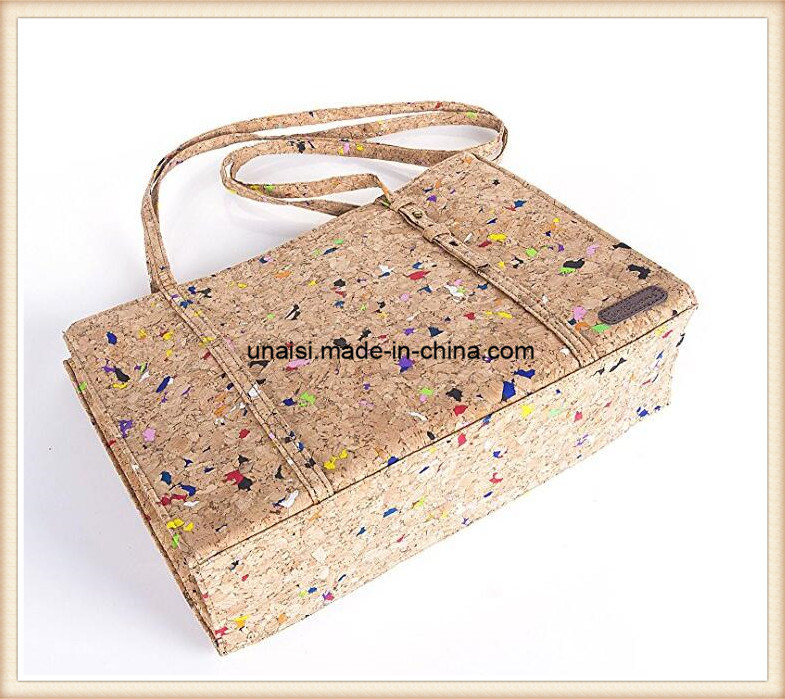 Colorful Cork Satchel Corssbody Hand Bag for Ladies