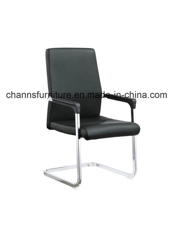 Good Quality Black Leather Simple Design Office Chair (CAS-EC1815)