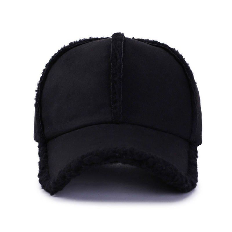 High Quality Suede Faux Leather Baseball Cap