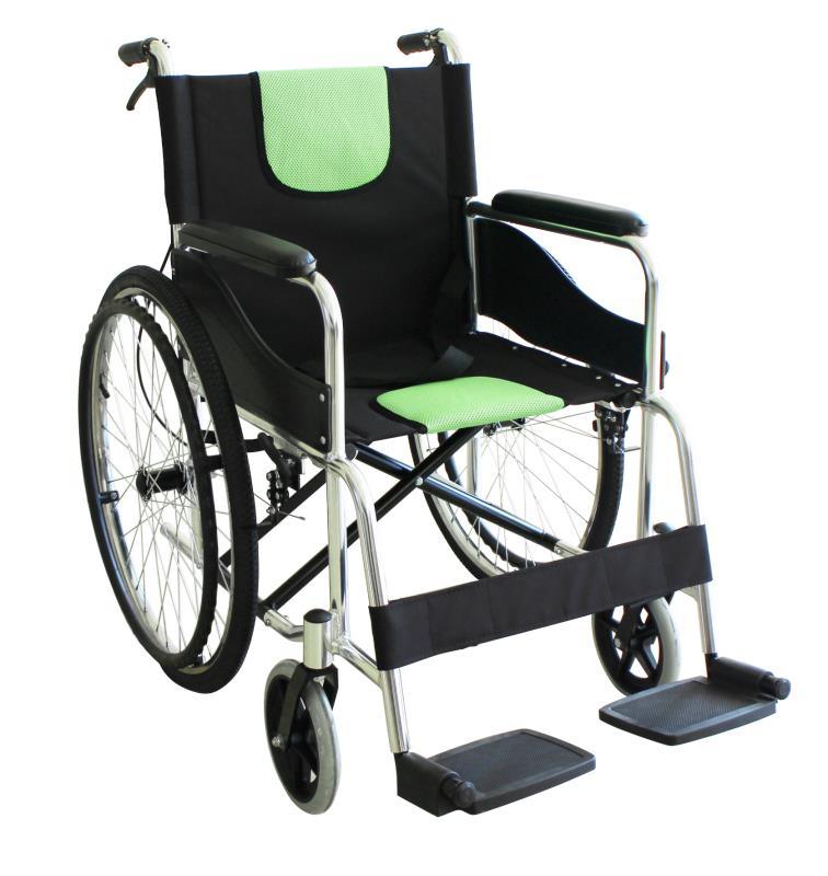 Hospital Furniture Aluminum Lightweight Cheap Medical Wheelchair for Elderly People