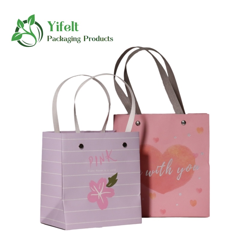 Factory Wholesale High Quality Custom Exquisite Small Gift Bags