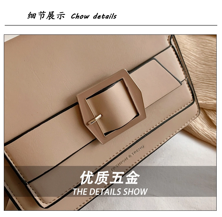 Luxury Cowhide Leather Ladies Bags Woman Tote Bag Square Textured PU Shoulder Lady Handbag