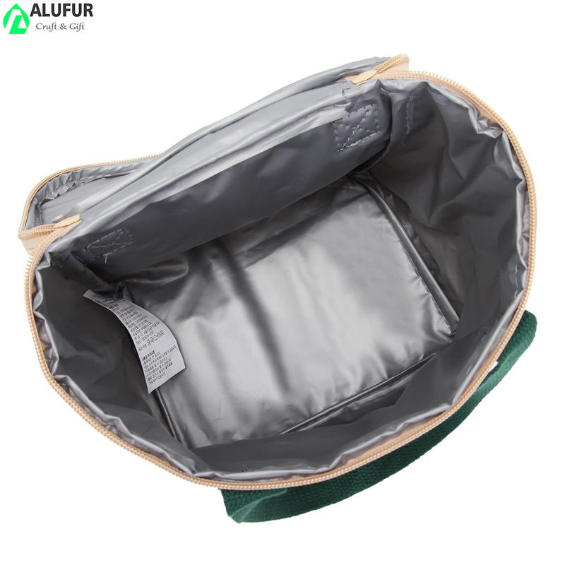 Large Flat Bottom Insulated Bags Thermal Sanwich Bag