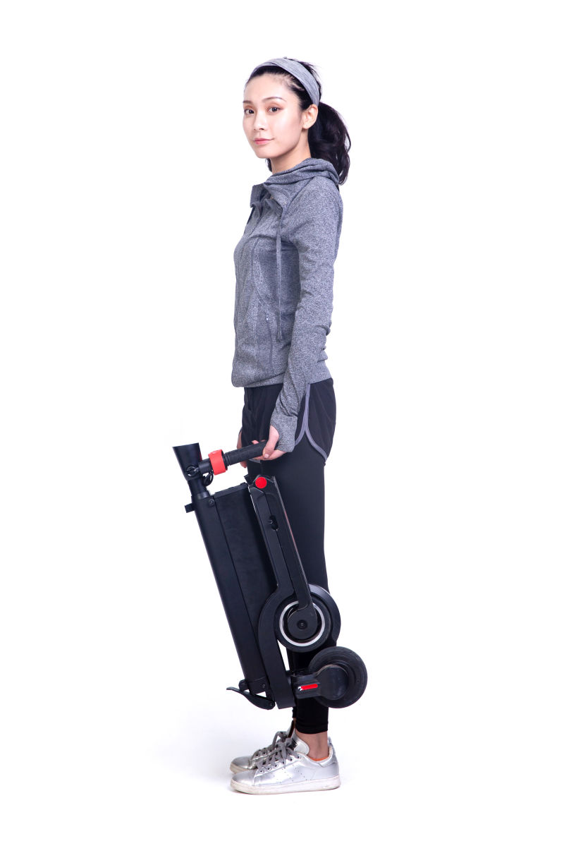 Foldable Electric Scooter Powerful Mobility Scooter 10.5 Inch for Big Man