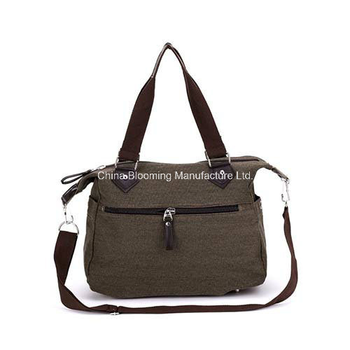 Distributor Men Business Handbag Shoulder Crossbody Messenger Tote Canvas Bag