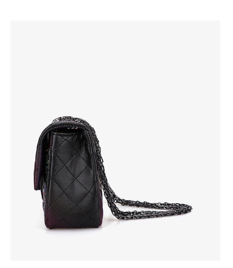 Sh1654 Retro Designer Fashion Graffiti Bags Women Handbag Purses Vintage PU Leather Chain Shoulder Bag