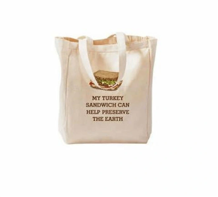 Promotional Eco Rope Cotton Canvas Bag, Carrier Bag, Tote Bag