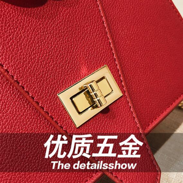 Women Bag Korean Style PU Leather Chain Handbags Shoulder Bags for Ladies