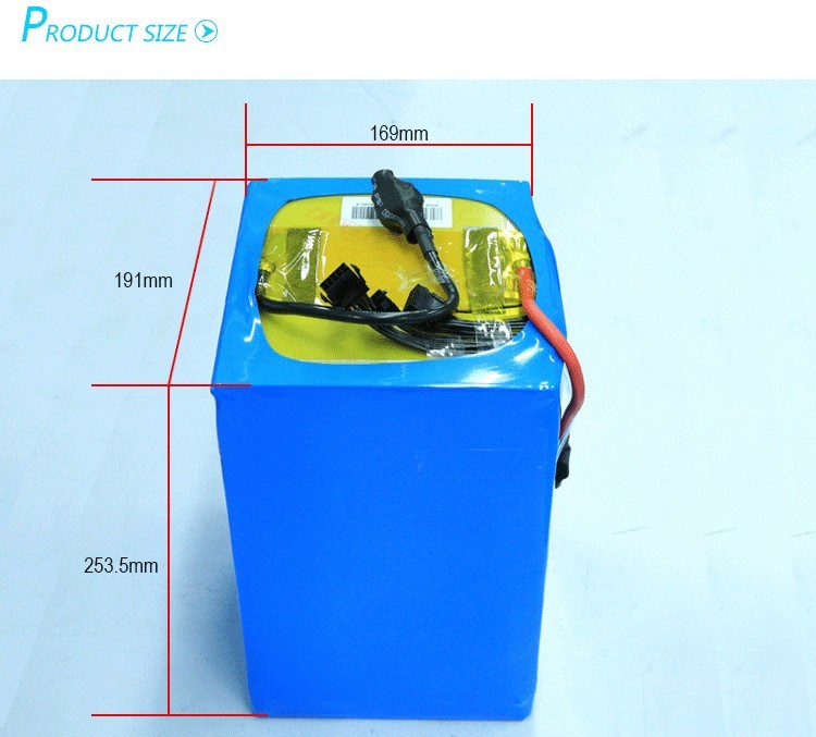 12V 24V 36V 48V 72V Lithium Battery for Mobility Scooter