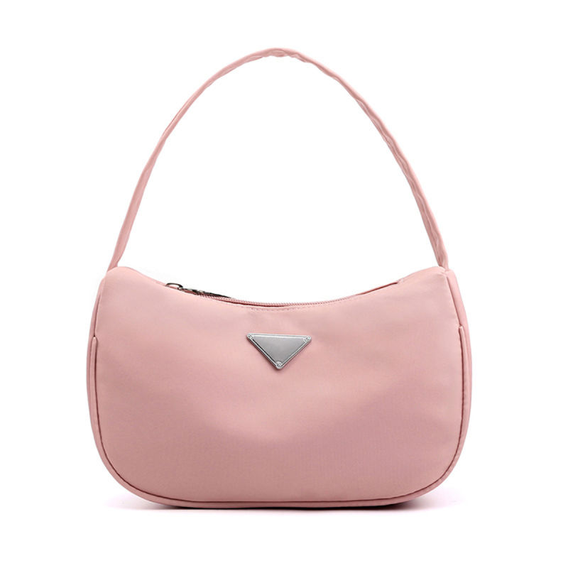 Lady Fashion Nylon Bag Woman Single Shoulder PU Handbag