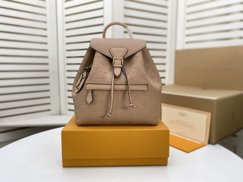 Custom Design Luxury Good Quality Leather Women Bag Ladies Backpack Luxury Bags