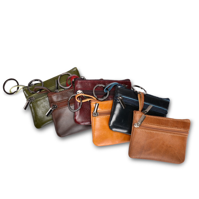 Leather Coin Purse Women Small Wallet