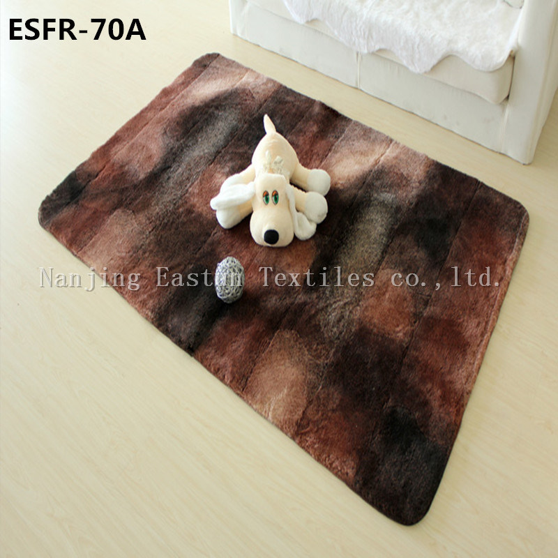 Animal Shape Faux Fur Rugs (ESDT09)