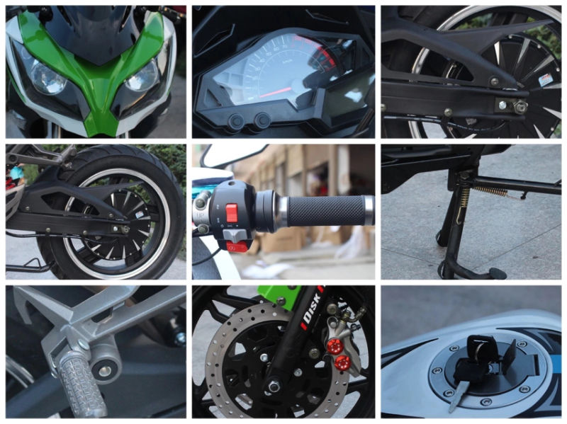 Popular Model Electric Motorcycle 3000W~12000W 150km Racing Sports Adult Electric Motorbike