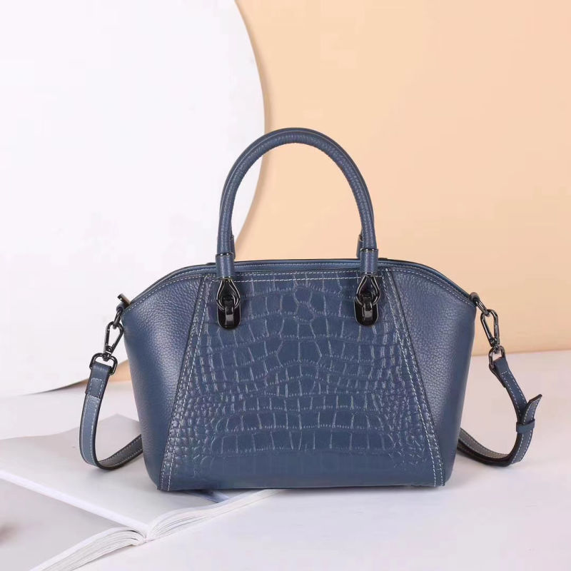 China Factory High Quality Genuine Leather Handbags for Women Fashion Ladies Handbags