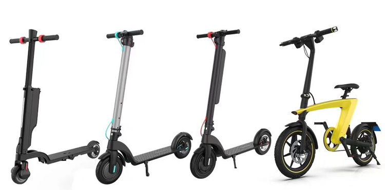 Electric Scooter Adult Foldable Electric Motorcycle Warehouse Electric Scooter