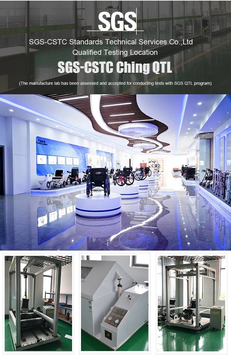 Tsa Approved Lightweight Aluminum Alloy Power Wheelchair Factory