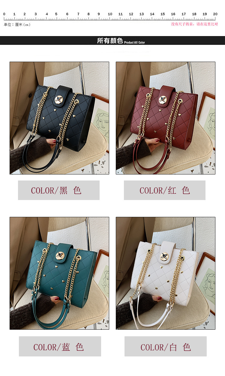 Portable Good Match Zipper Alligator Print Crossbody Single Shoulder PU Synthetic Leather Hand Bags 2021 Women