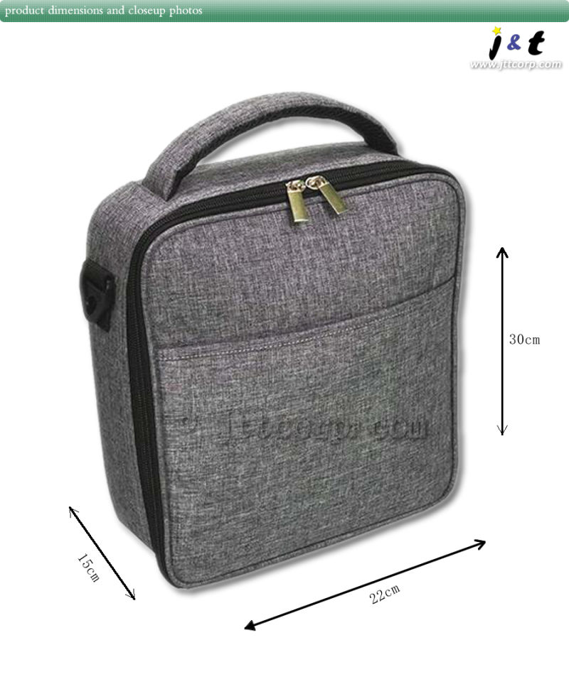 Thermal Food Meal Insulated Cooler Box Office Travel Lunch Tote Shoulder Bag