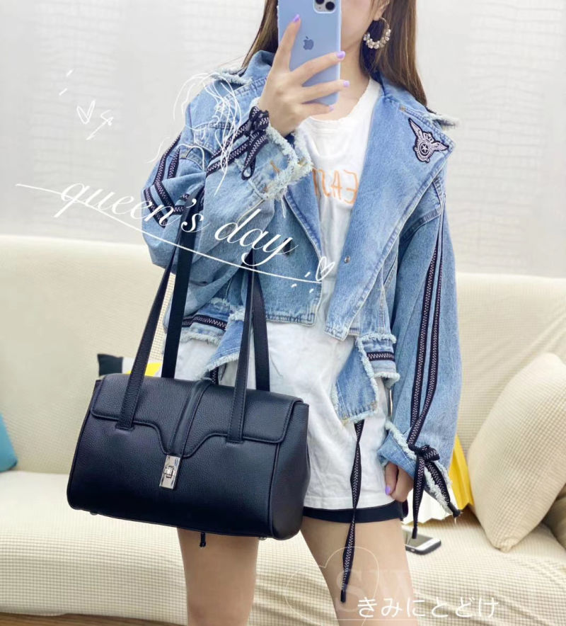 Leather Lady Fashion Tote Handbag Shoulder Handbag Women Handbag