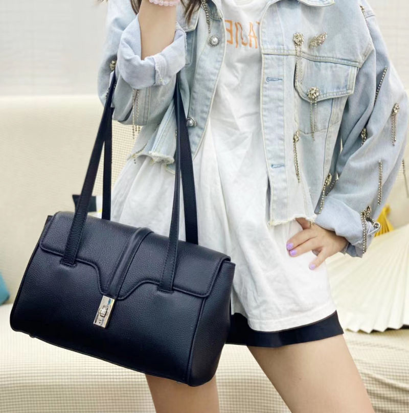 Leather Lady Fashion Tote Handbag Shoulder Handbag Women Handbag