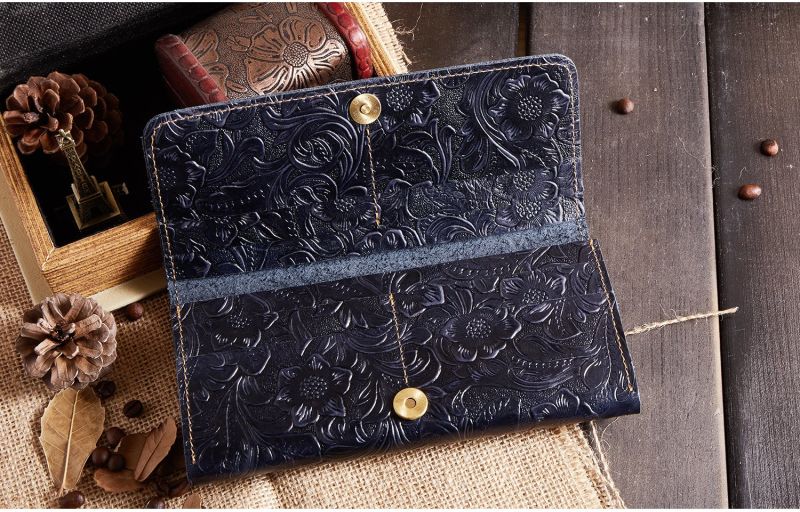 Wholesale for Genuine Leather Retro Women Purse and Leather Women Wallet