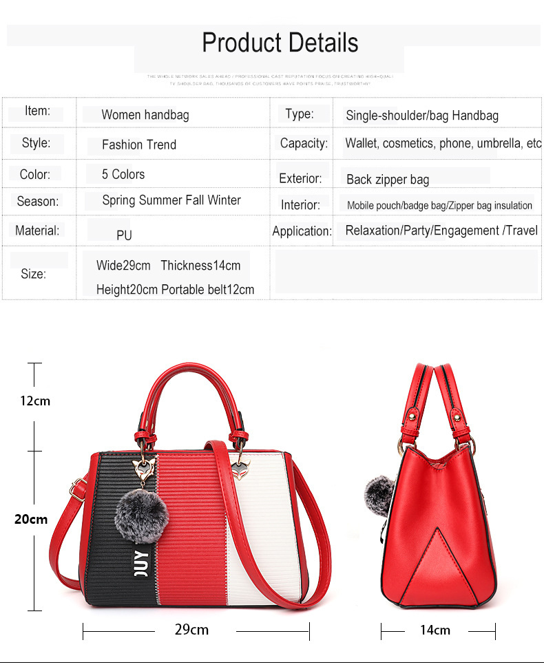 Fashion Women Sling Crossbody Luxury Purses Handbags for Ladies