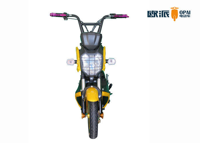 2 Years After-Sale Service Electric Moped Scooter 350W LED Headlight Digital Speedmeter